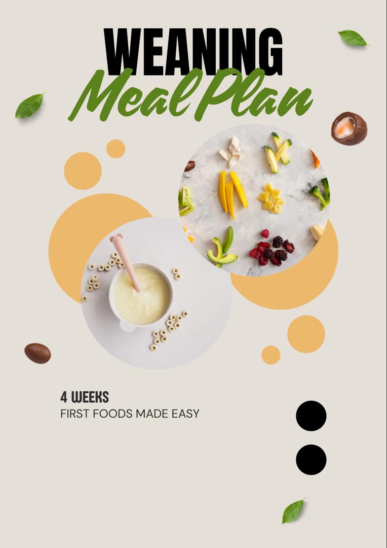 4-Week Weaning Meal Plan
