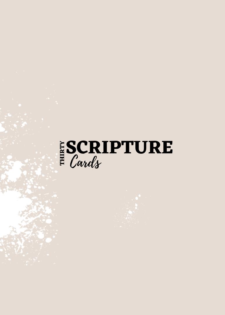SCRIPTURE CARDS STARTER PACK